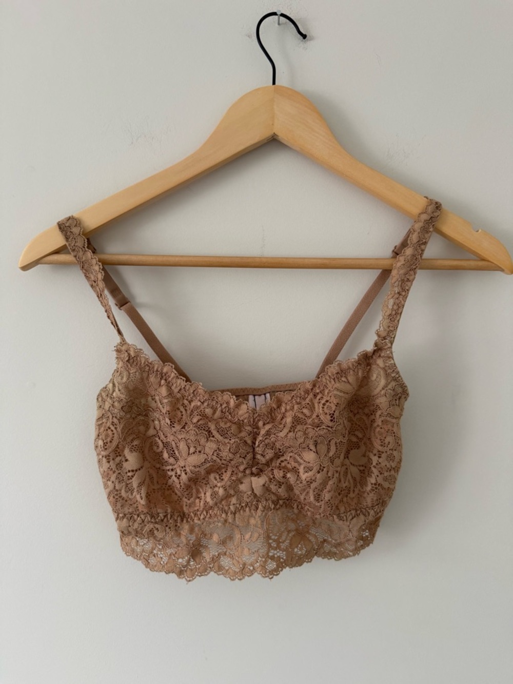 La SENZA Beige Lace Bralette (size XS)